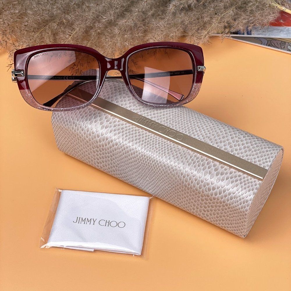 🔥 Jimmy Choo Sunglasses ORLA/G/S 00T5 3X  Women - Picture 3 of 9